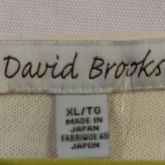 David Brooks Women's Off White Pearl Embellished Dressy Sweater  Size XL… - Picture 6 of 8